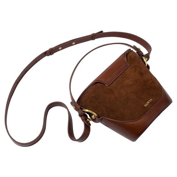 SANCIA SIDONIE BUCKET BAG - BROWN - Picture 3 of 5